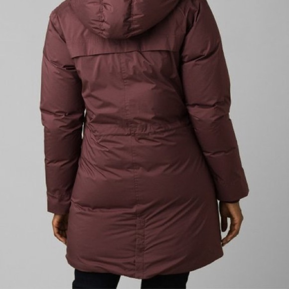 🍁 PRANA🍁 SAYAMA LONG JACKET WINTER COZY WARM maroon - Picture 7 of 17